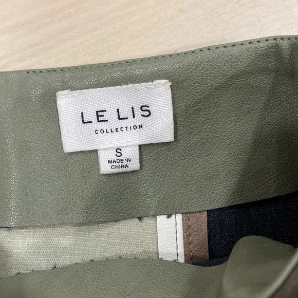 Faux Leather LeLis Skirt - Picture 2 of 5